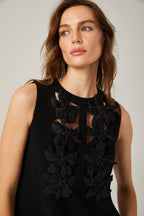 Isolde çiçek mini elbise