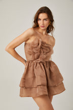 Liliane tül mini elbise