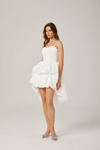 Chloé dekolte mini elbise