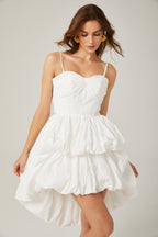 Chloé dekolte mini elbise