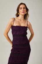 Zélie payetli midi elbise