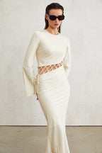 Constance midi elbise