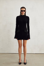 Gaëlle süsleme mini elbise