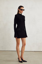 Gaëlle süsleme mini elbise