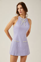 Nathalie inci mini elbise