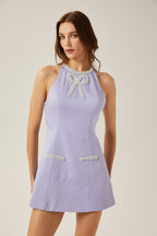 Nathalie inci mini elbise