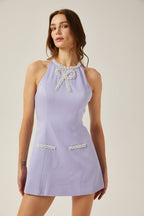 Nathalie inci mini elbise