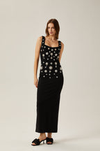 Juliette kristal maksi elbise