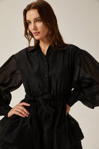 Estelle katman mini elbise