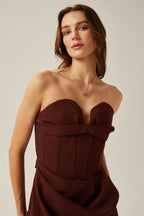 Francine korse mini elbise