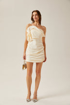 Sophie bükümlü mini elbise