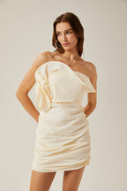 Sophie bükümlü mini elbise