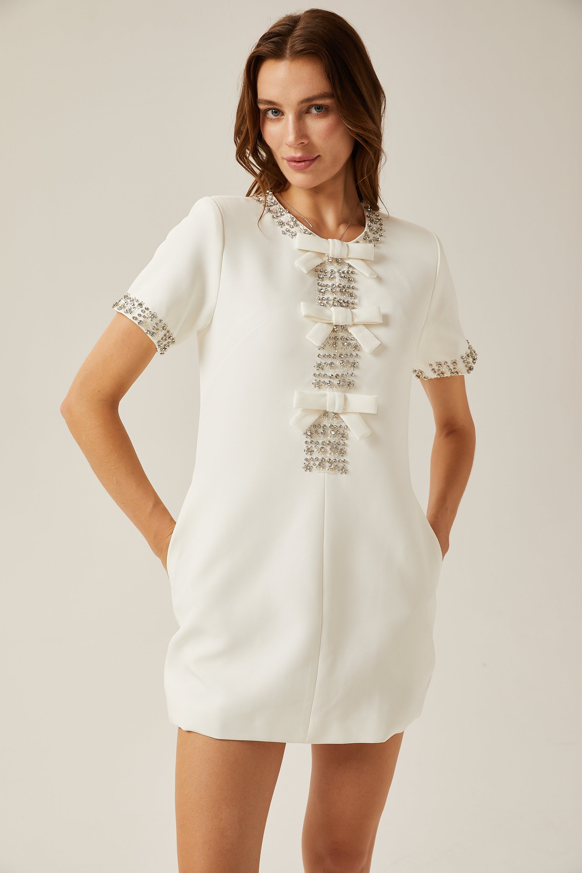 Clarisse mini elbise