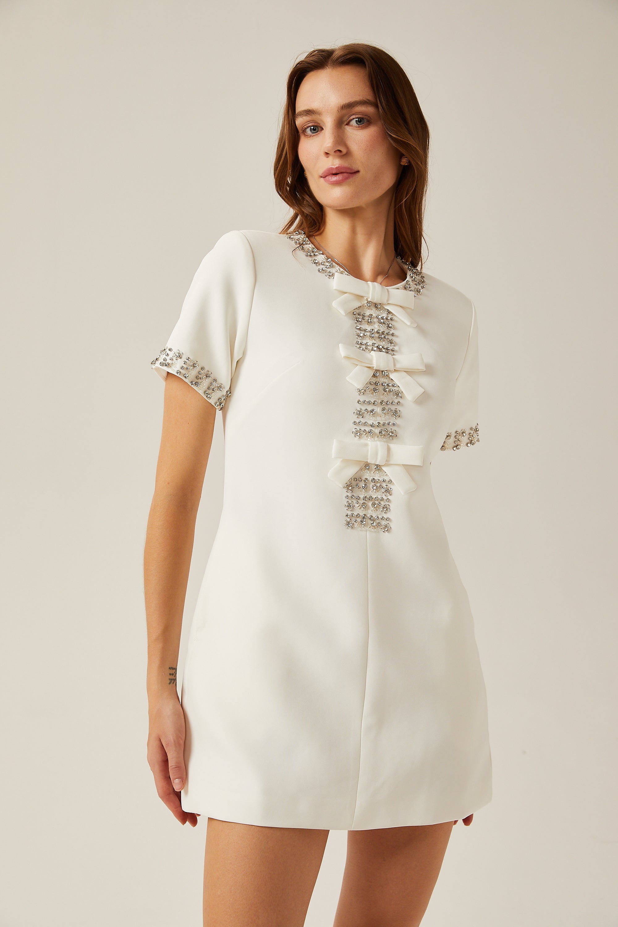 Clarisse mini elbise