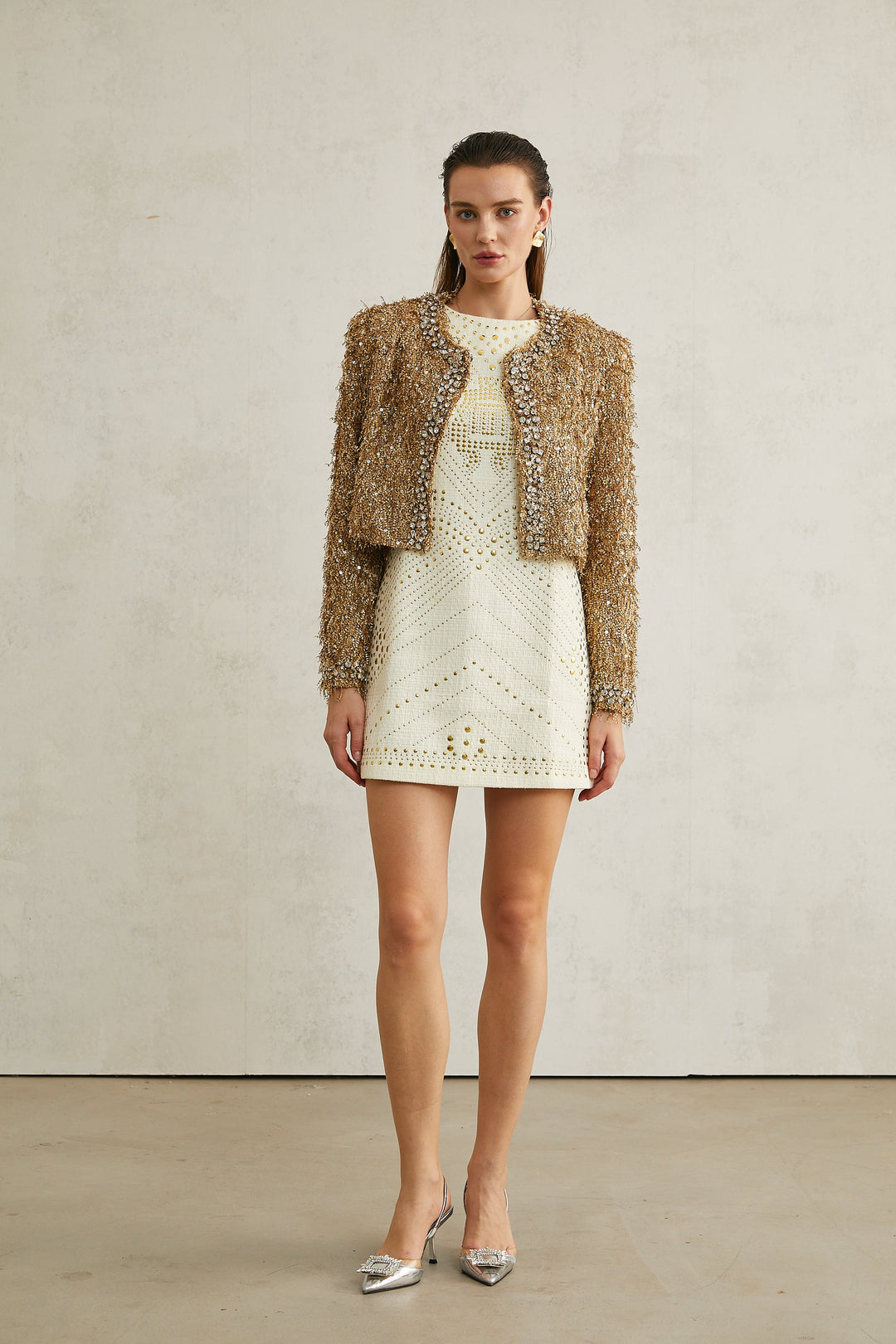 Bérénice saçaklı ceket