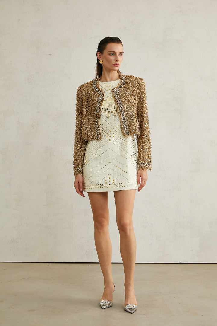 Bérénice saçaklı ceket