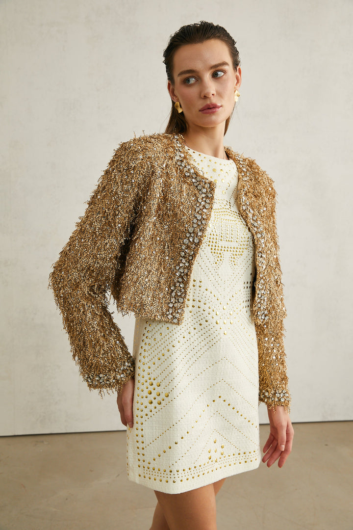 Bérénice saçaklı ceket