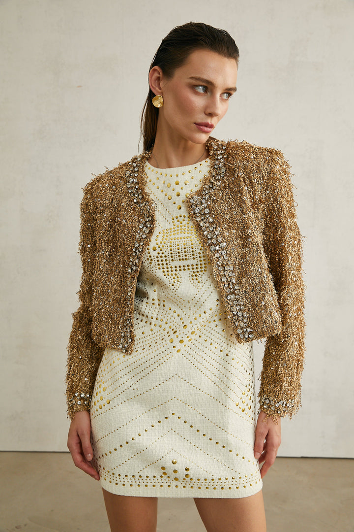 Bérénice saçaklı ceket