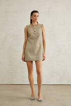 Éléonore kolsuz mini elbise