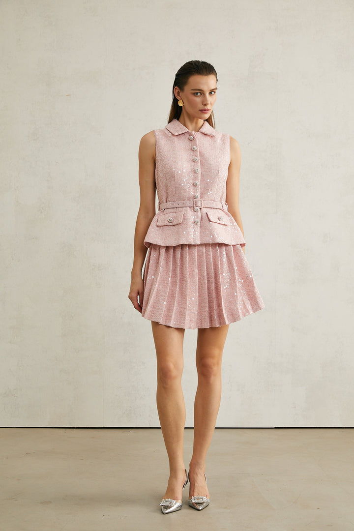 Élise mini elbise