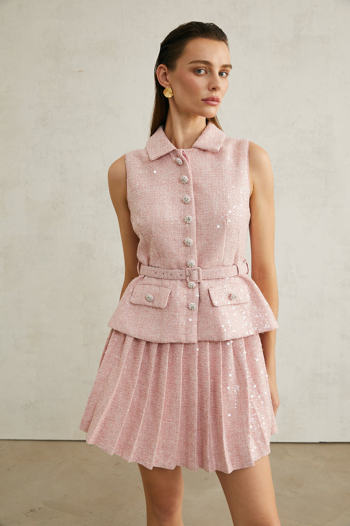 Élise mini elbise