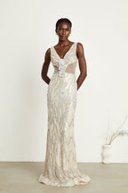 Cordélia maksi elbise