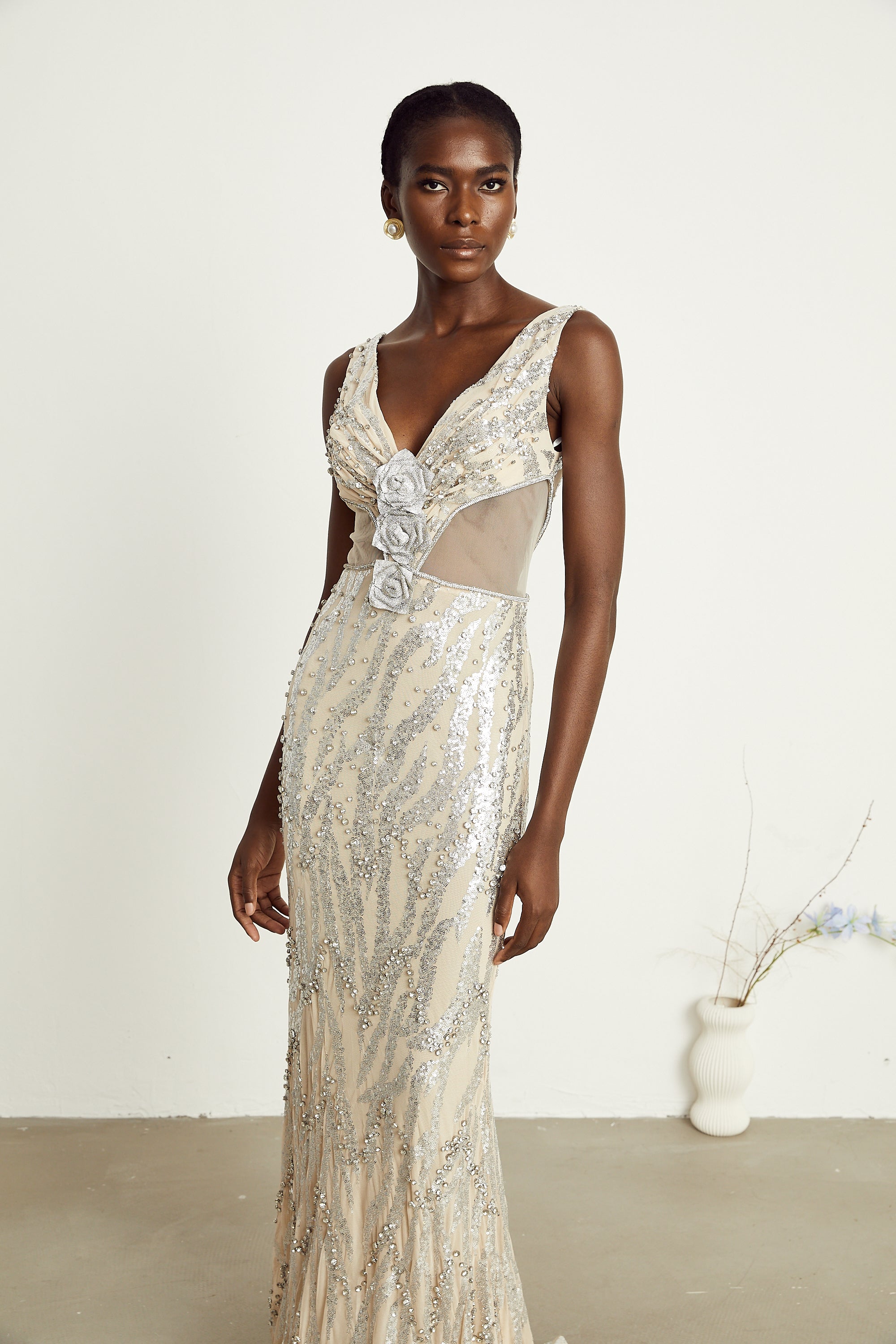 Cordélia maksi elbise