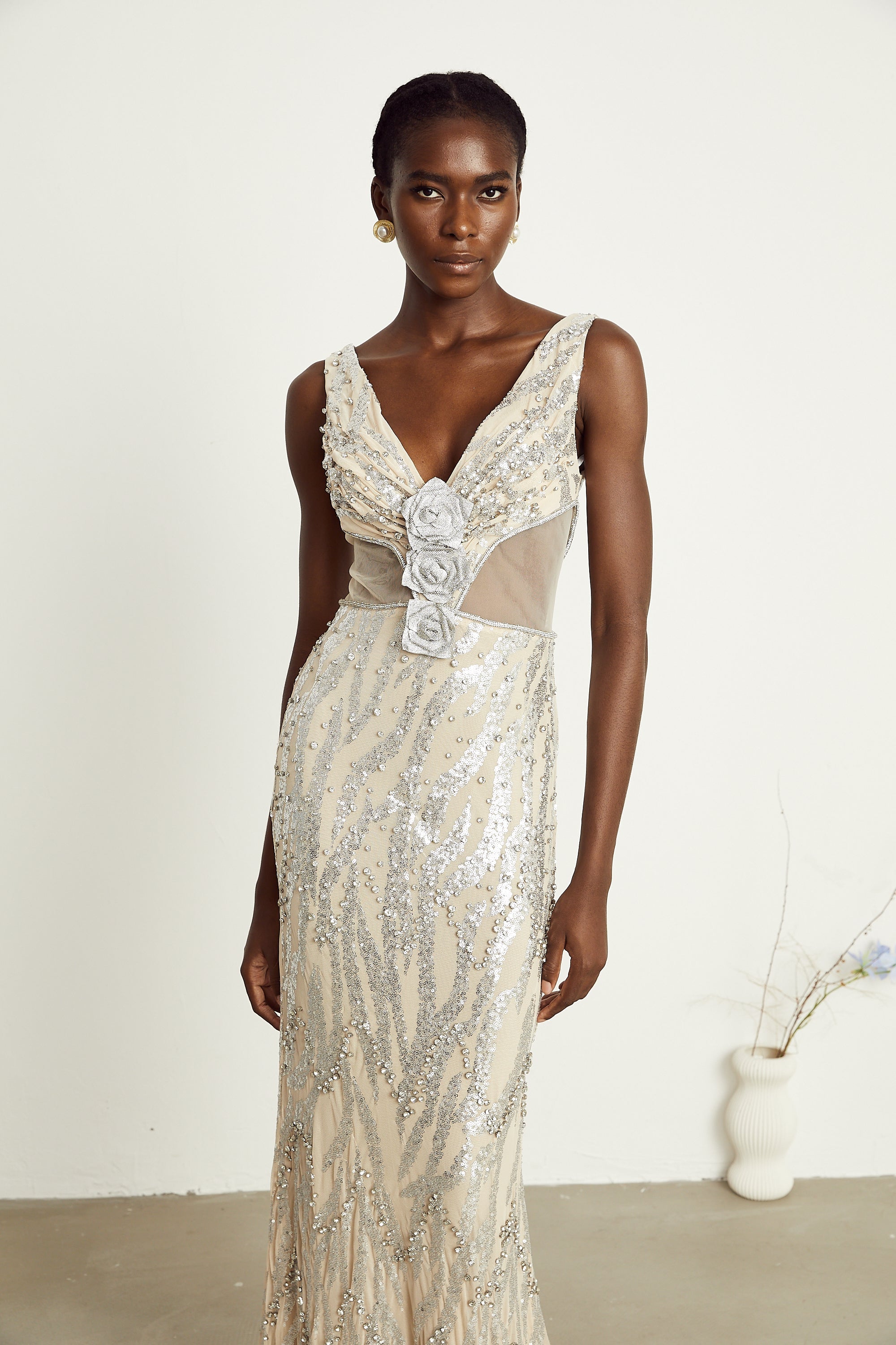 Cordélia maksi elbise