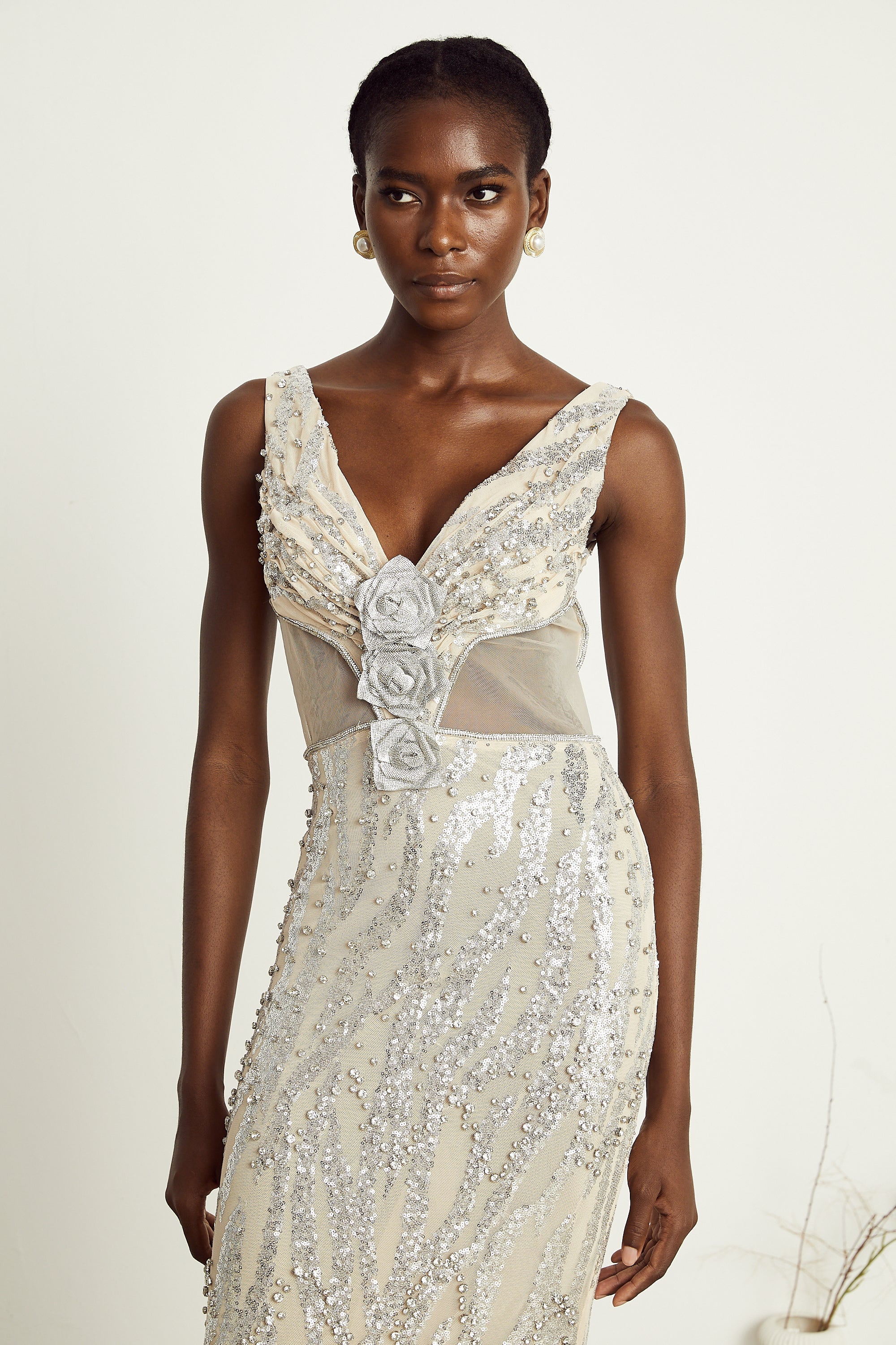 Cordélia maksi elbise