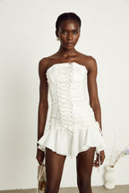 Clémence mini elbise