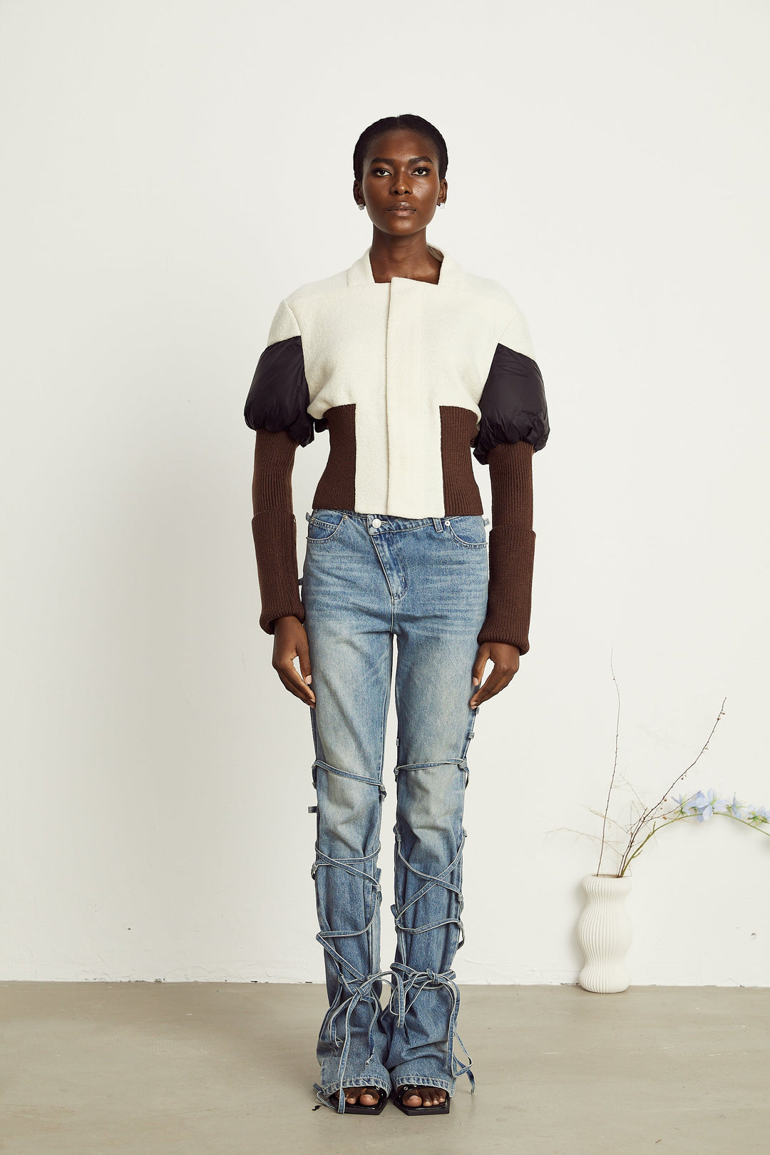 Ghislaine panelli ceket