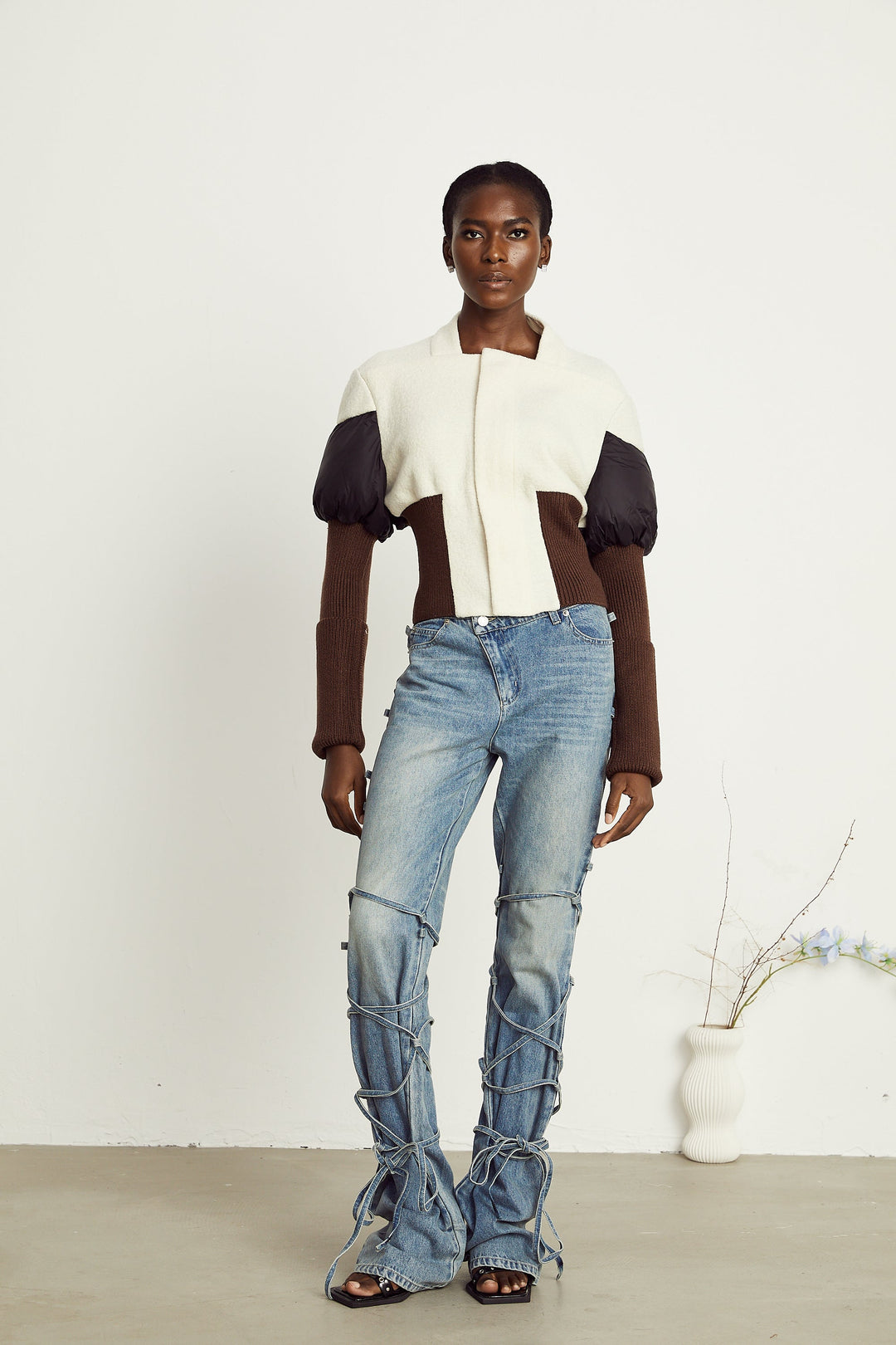 Ghislaine panelli ceket