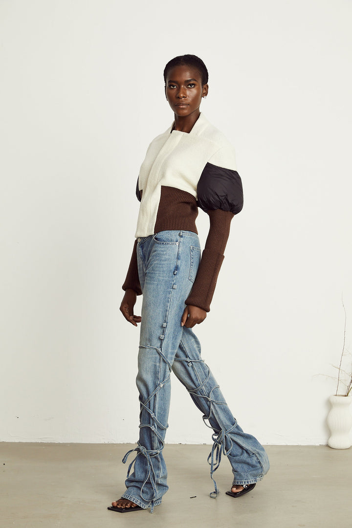 Ghislaine panelli ceket