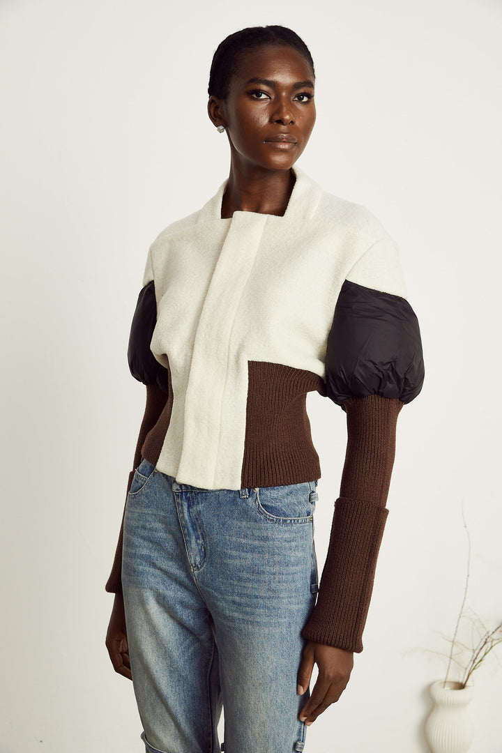 Ghislaine panelli ceket