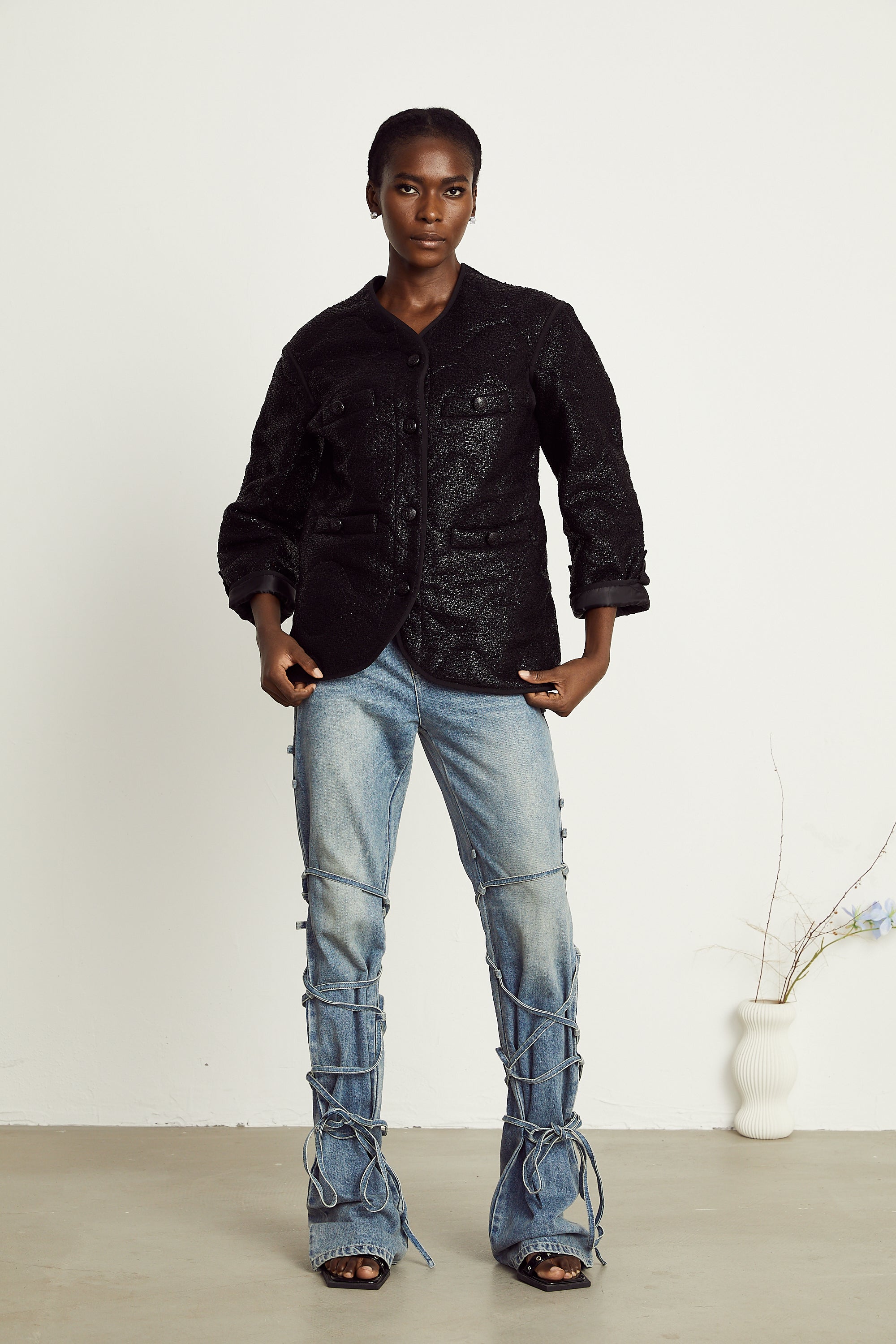 Léocadie Kısa Ceket