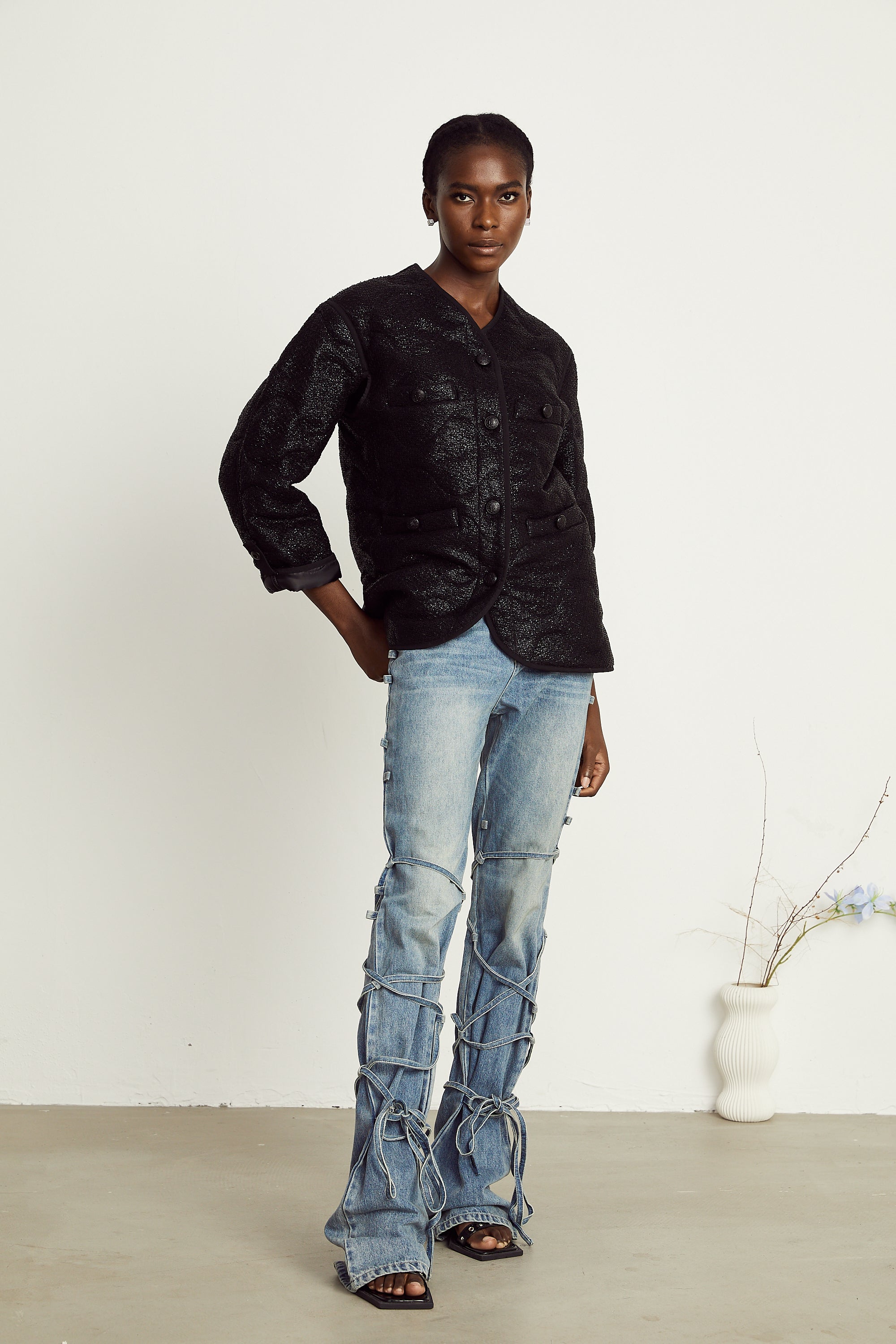 Léocadie Kısa Ceket