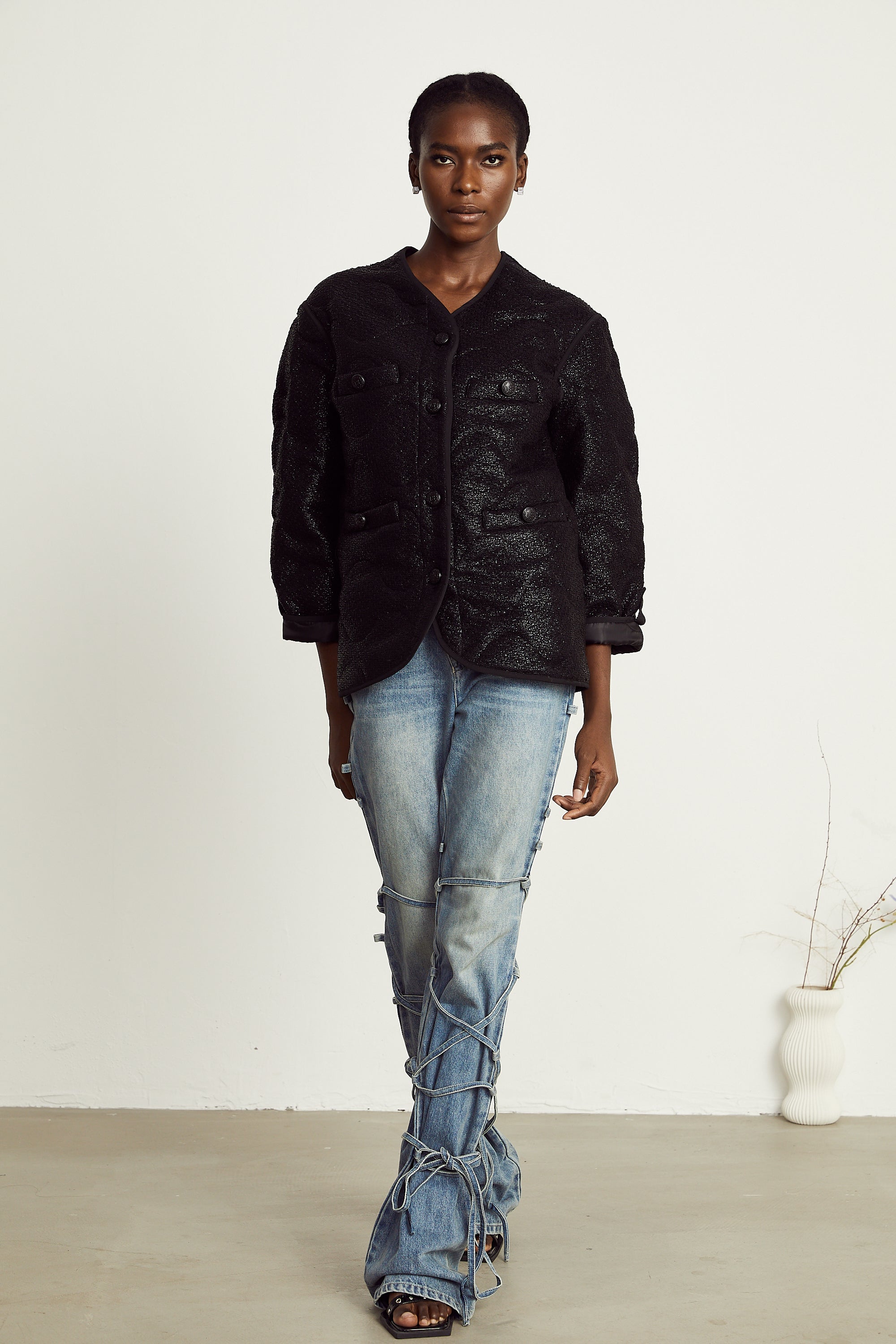 Léocadie Kısa Ceket