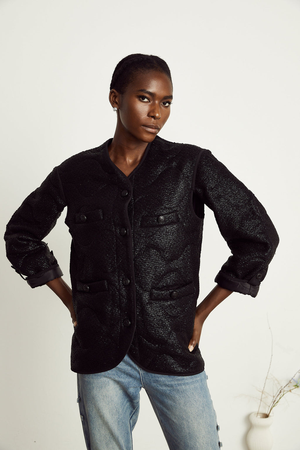 Léocadie Kısa Ceket