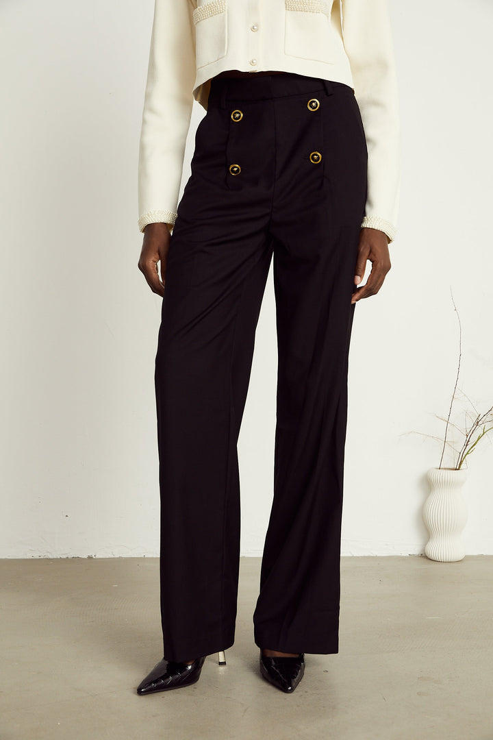 Calixte geniş paça pantolon