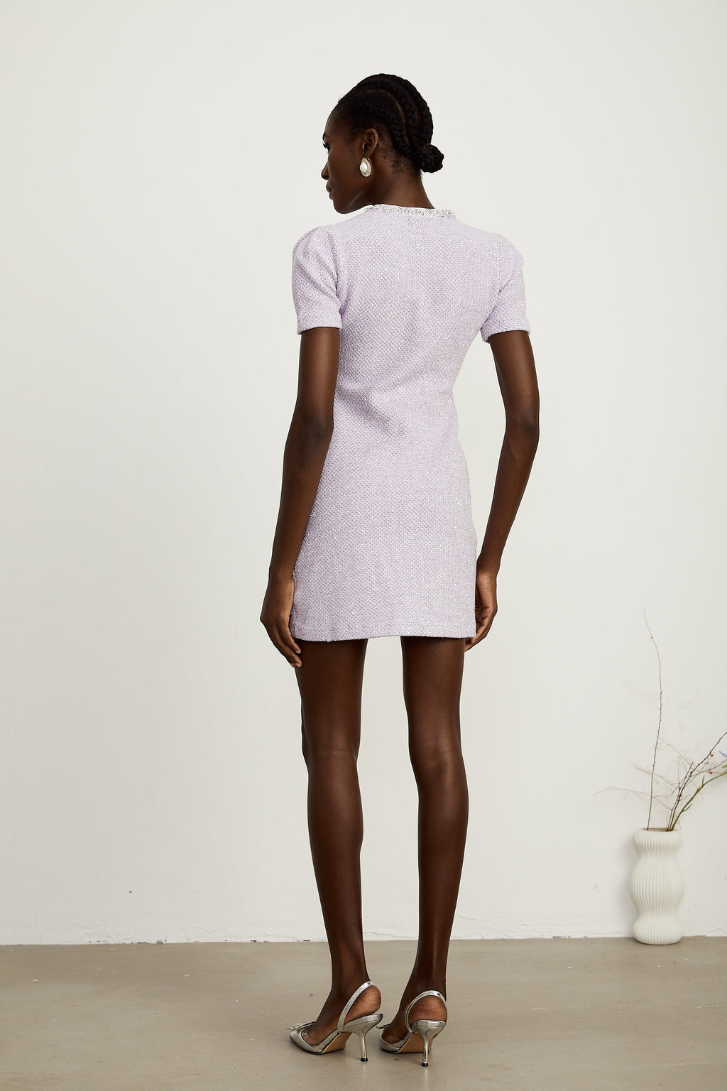 Léocadie mini elbise