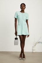 Jocelyne kloş mini elbise