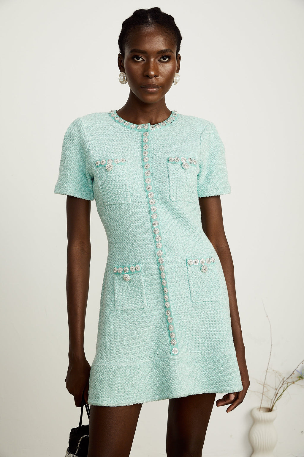 Jocelyne kloş mini elbise