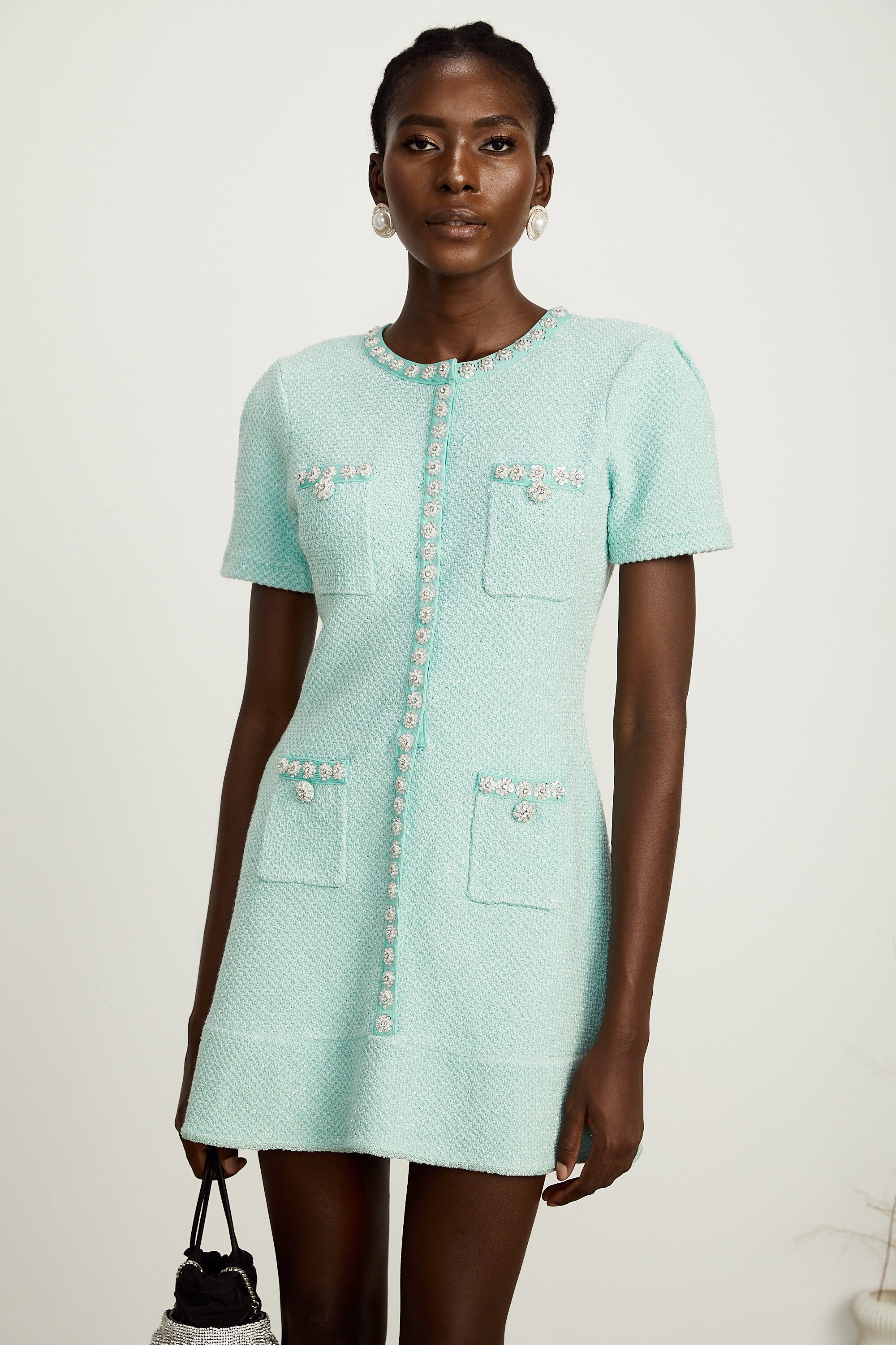 Jocelyne kloş mini elbise