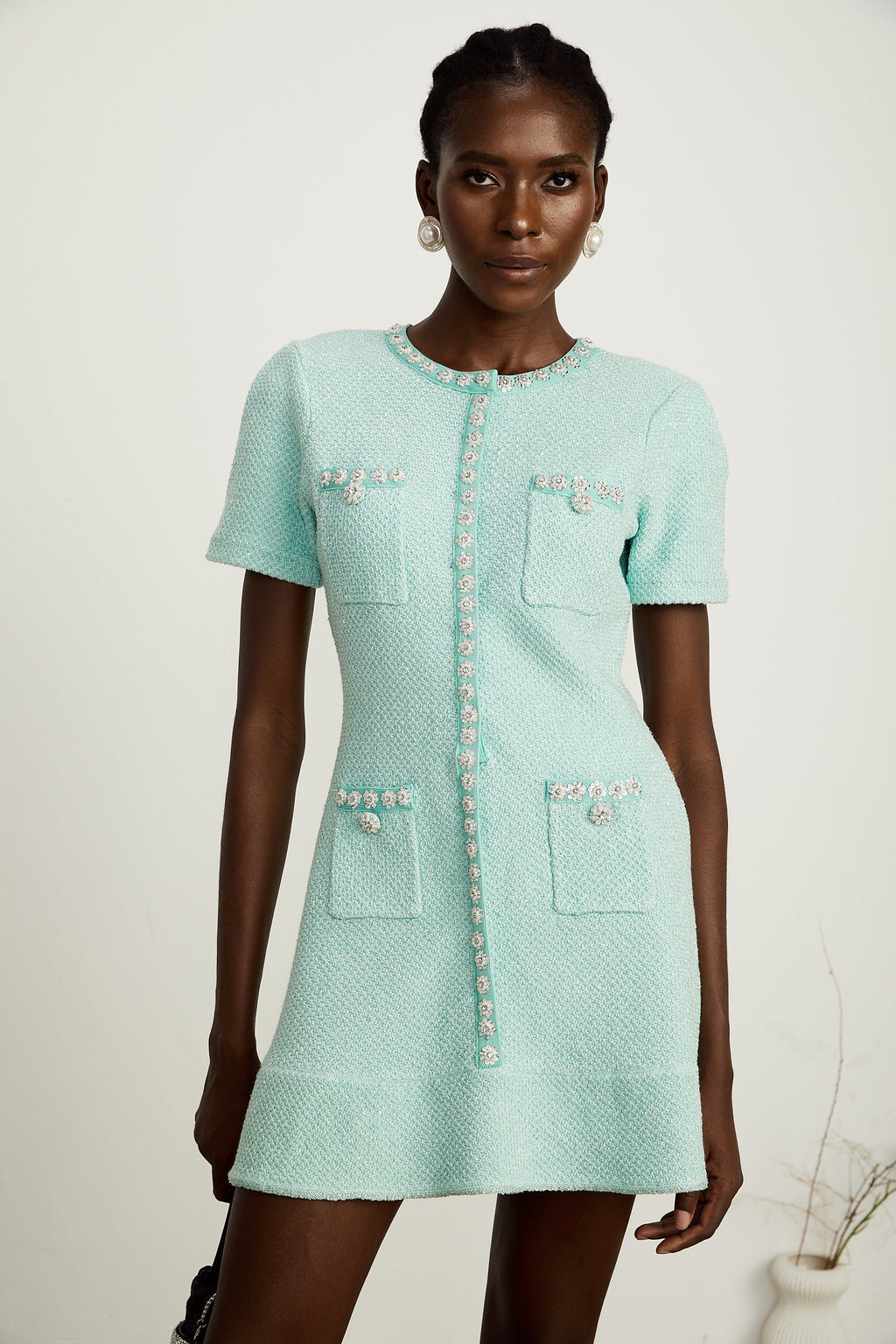 Jocelyne kloş mini elbise