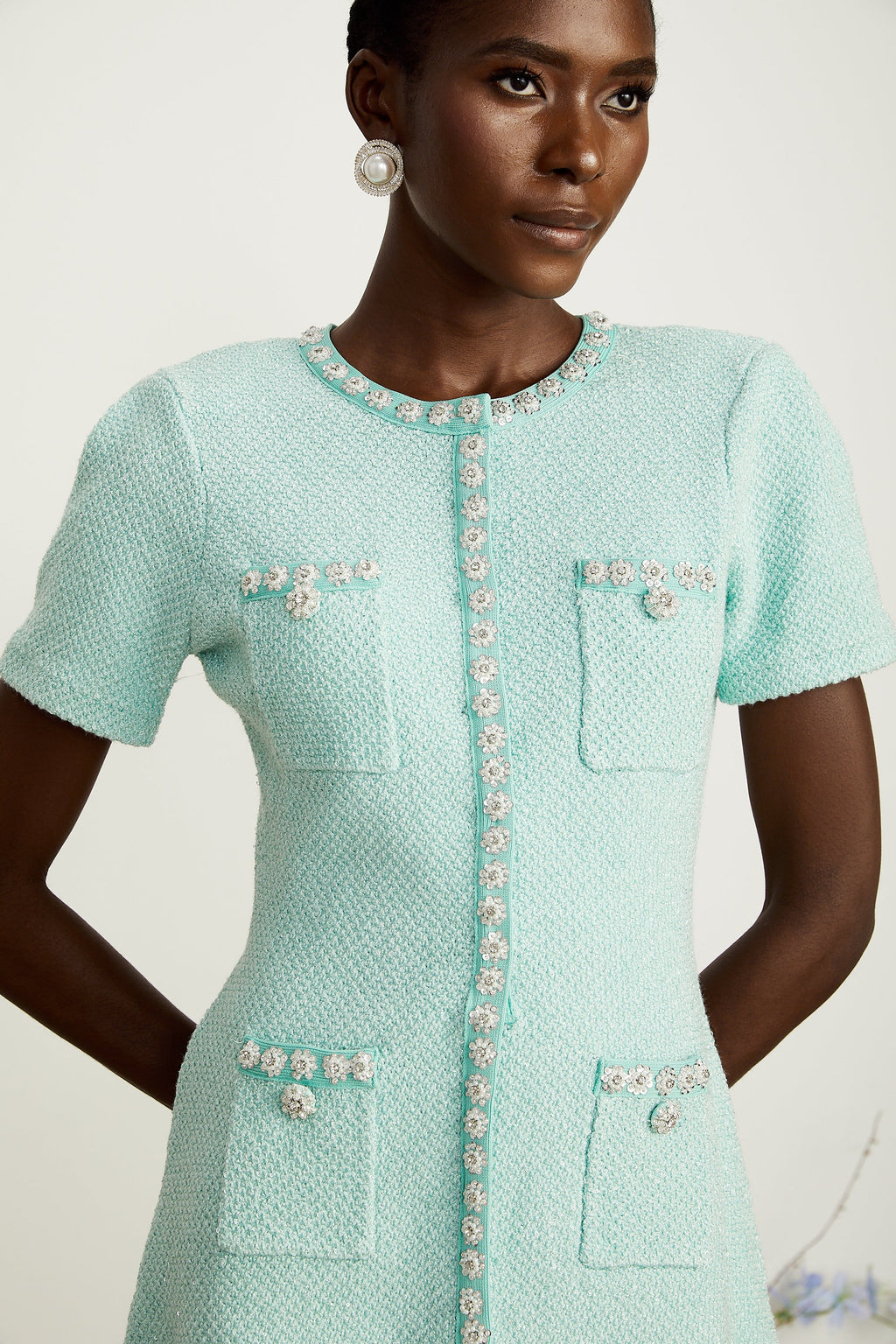 Jocelyne kloş mini elbise