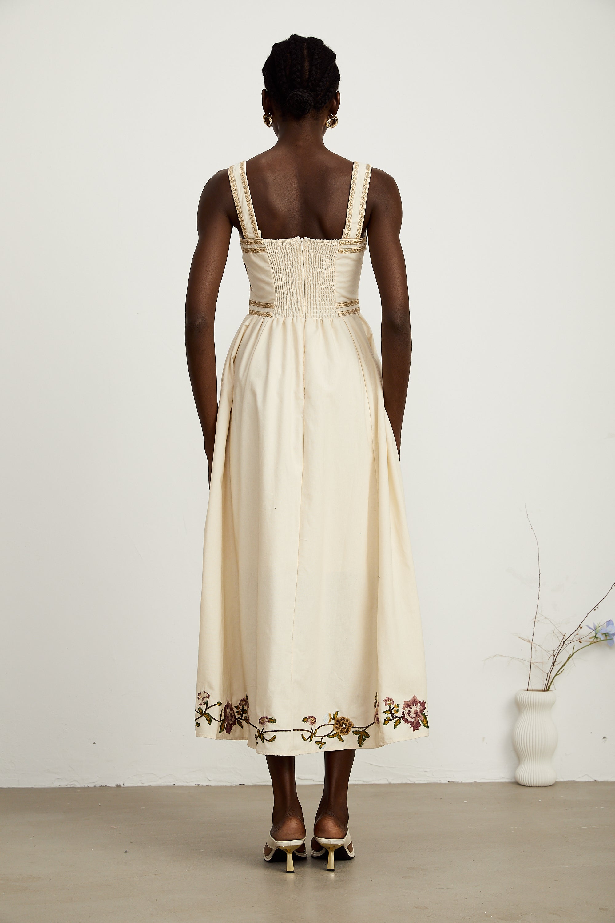 Kimberley midi elbise