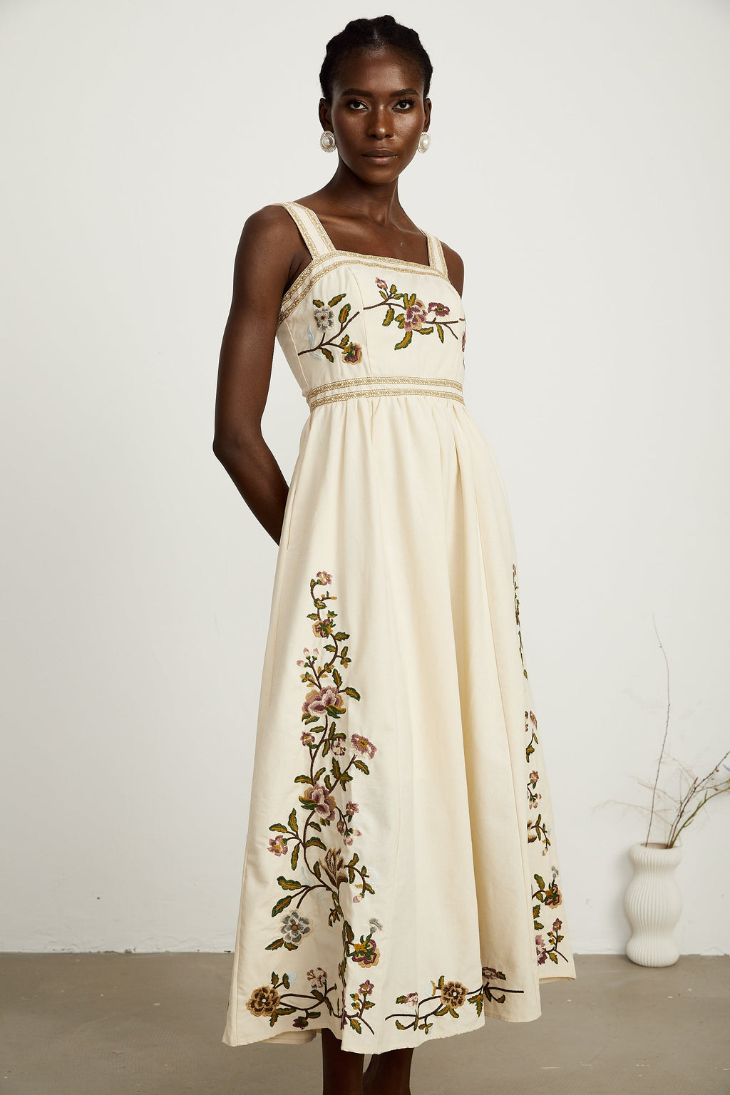 Kimberley midi elbise