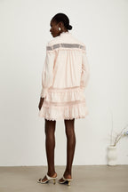 Enora dekolte mini elbise