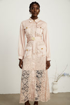 Delphine cepli midi elbise