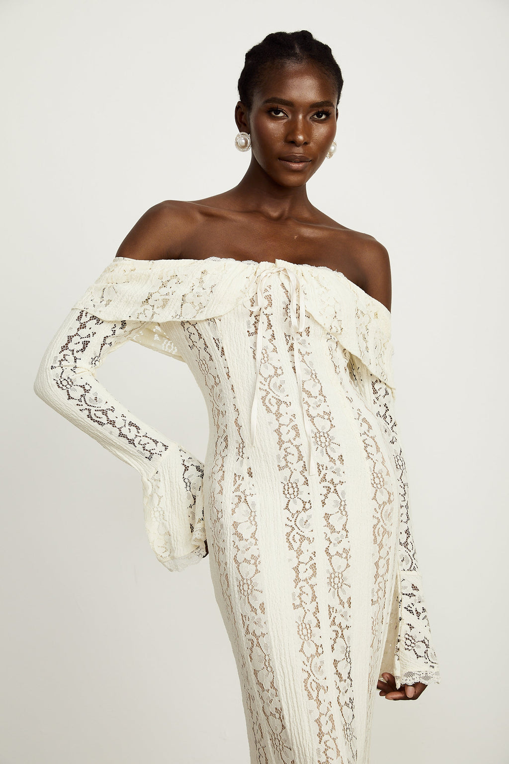 Émeline maksi elbise